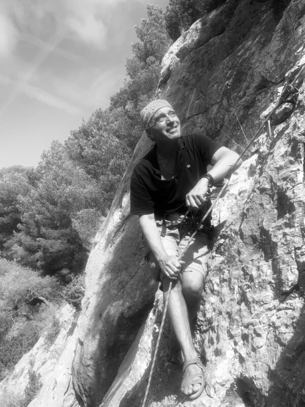 Sylvain Lieutier professeur d'escalade